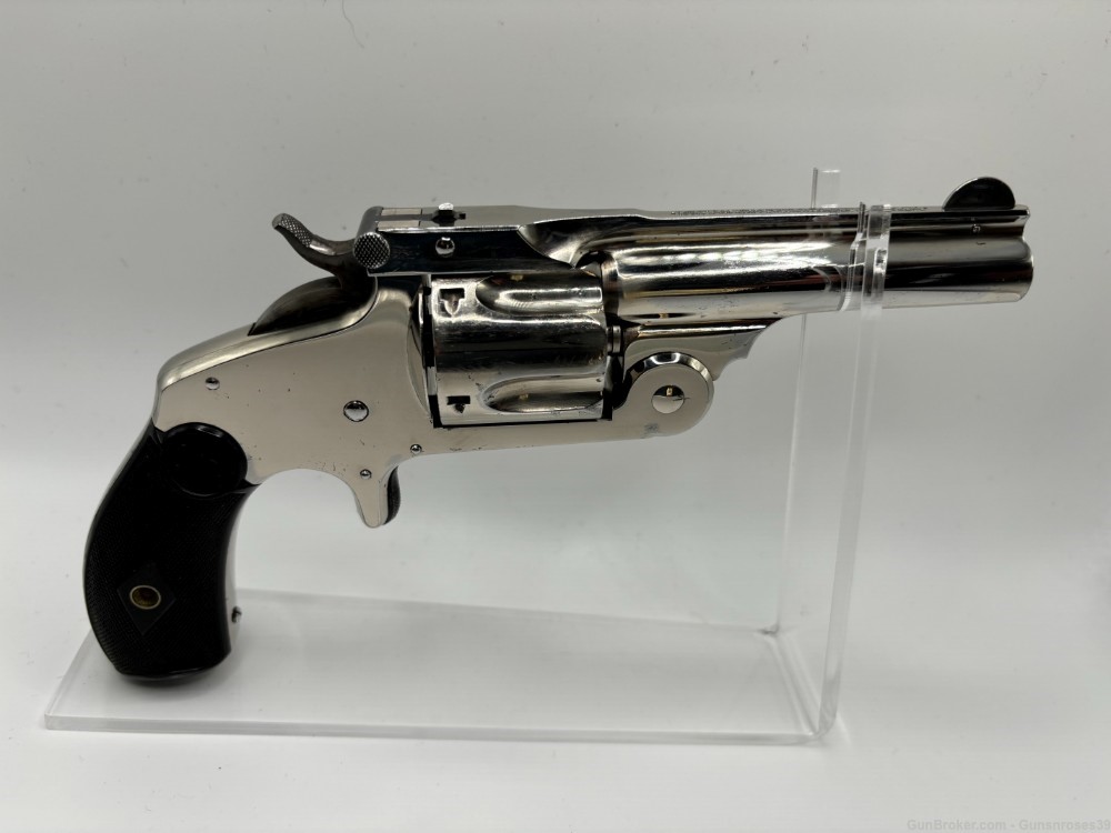 Great condition antique  S&W 2nd model .38 single action revolver with box-img-2
