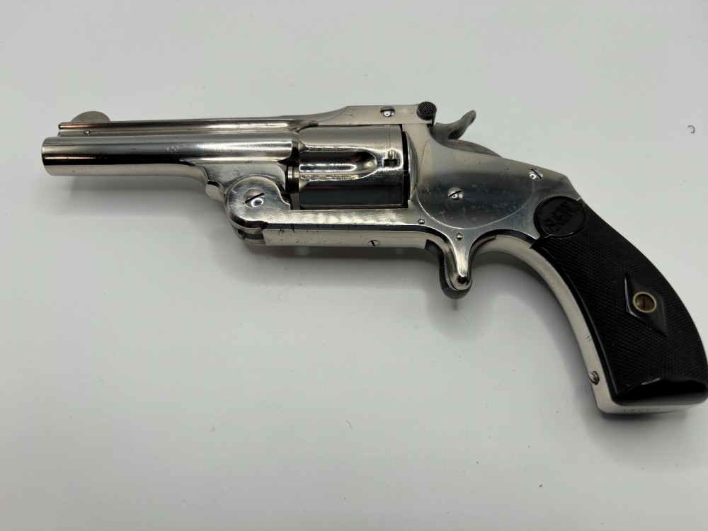 Great condition antique  S&W 2nd model .38 single action revolver with box-img-19