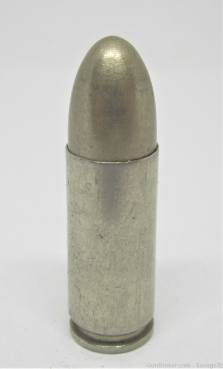 Scarce 9mm Steyr Hollow Nickel Dummy-img-0