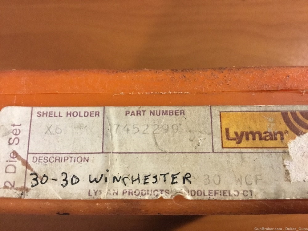 Lyman 30-30 Winchester Full Length die set -img-1