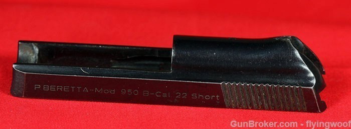 Beretta 950 B Cal 22short - Slide with Firing Pin & Spring-img-0