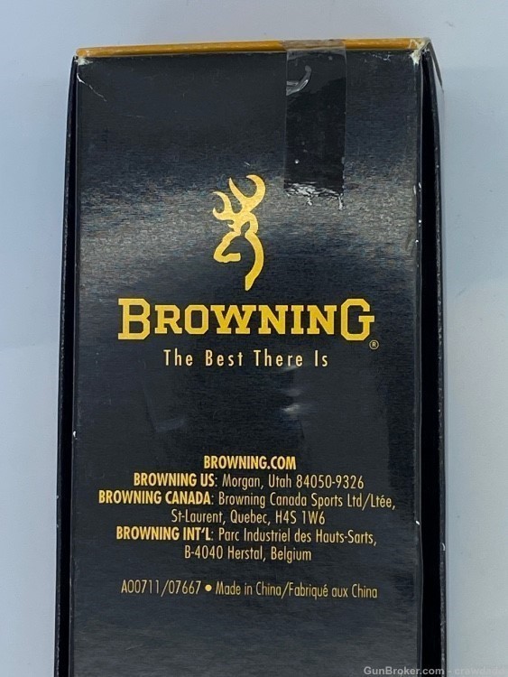 Browning Guide's Choice Twin Set Fixed Blade Hunting knives,Stag Handle NOS-img-9
