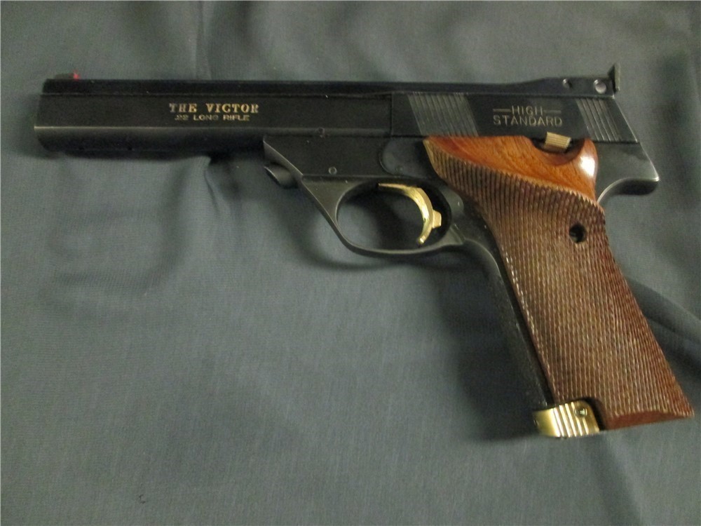 High Standard The Victor .22LR Competition Pistol-img-0