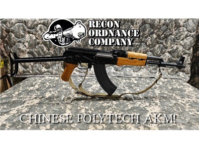 Chinese Polytech AKM Folder! Fully Transferable Machine Gun! Polytech AK-47