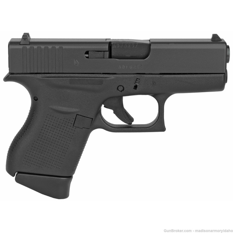 Glock 43 9mm 6rd 3.41" NEW! No CC Fees Free Shipping-img-1