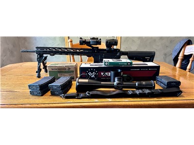 Ruger AR-556 MPR And All Accessories