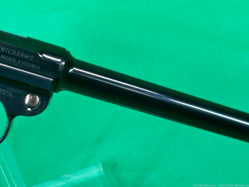 Commercial German Mauser Made Luger American Eagle MINT 9mm 6” barrel-img-4