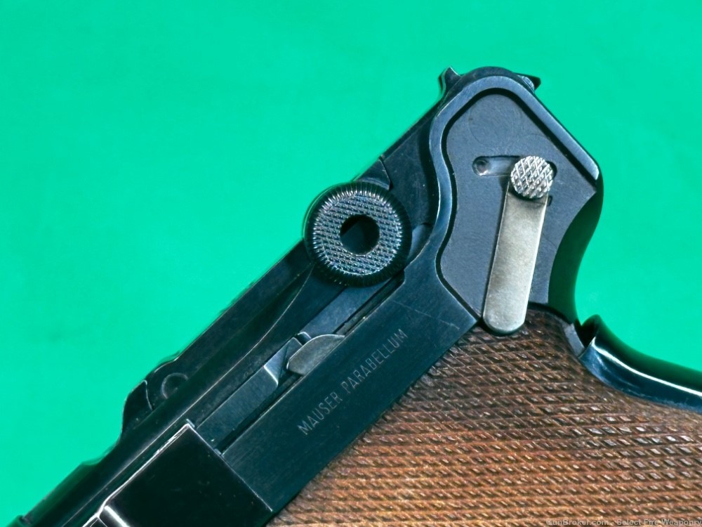 Commercial German Mauser Made Luger American Eagle MINT 9mm 6” barrel-img-17