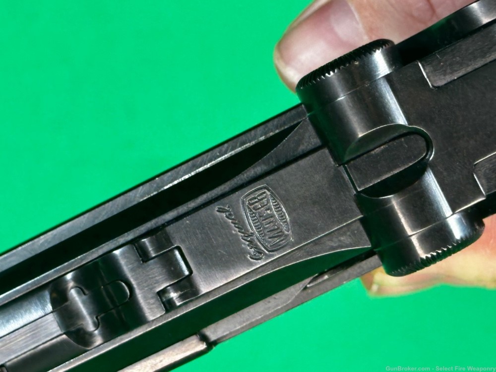 Commercial German Mauser Made Luger American Eagle MINT 9mm 6” barrel-img-9