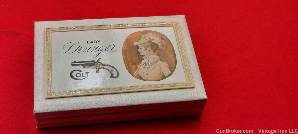 Colt Lady Deringer set * consecutive serial numbers* .22 short with case! -img-2