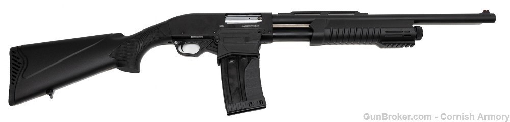 Sampiyon PW Arms Panzer Arms MFPA Magazine Fed Pump Action 12ga shotgun 19"-img-2