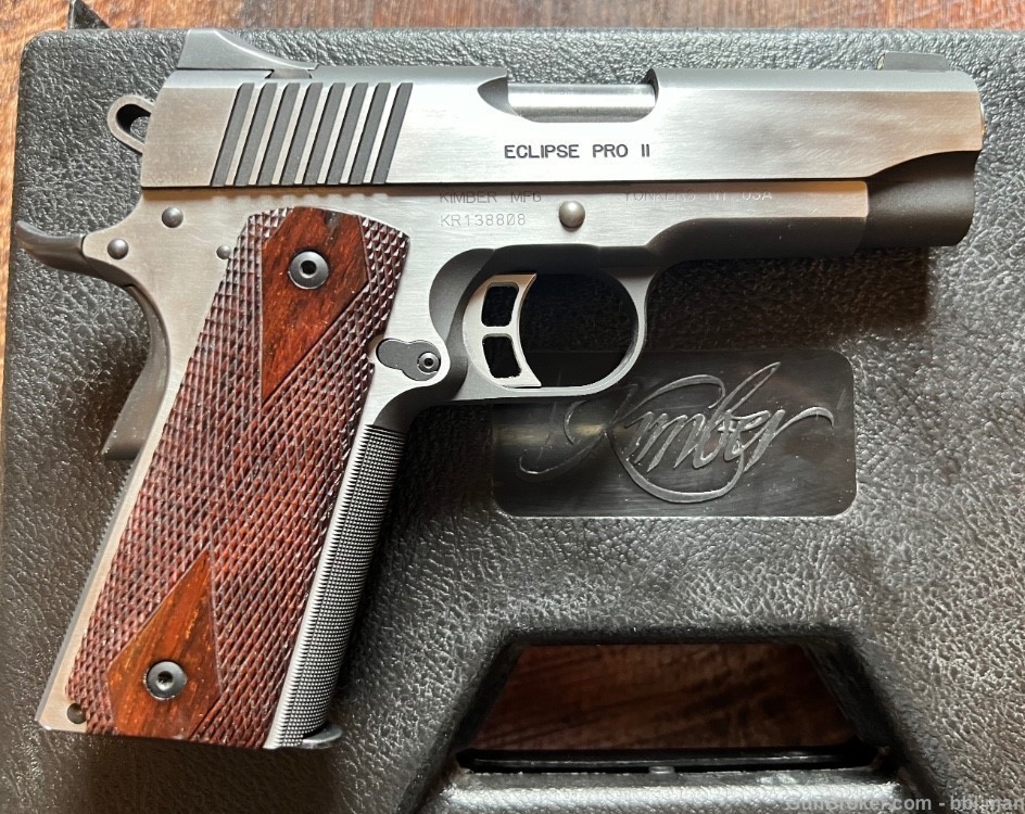 Kimber 45 ACP Eclipse Pro II 4" Pistol with Box EXCELLENT-img-5