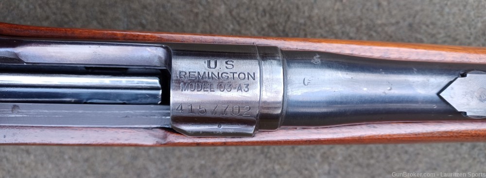 Nice Remington 03-A3 Sporter .30-06 w/ Lyman peep and Fajen Stock-img-20