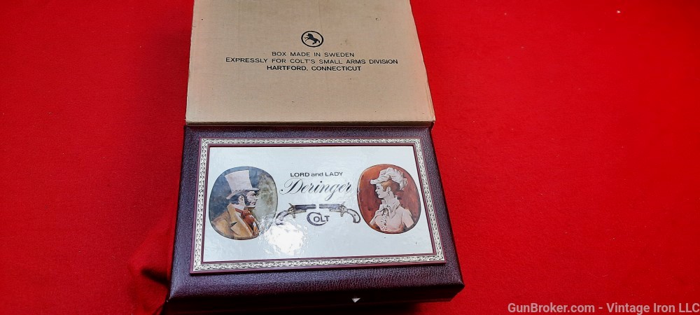 Colt Lord and Lady Deringer set *consecutive serial number* .22 short NIB! -img-3