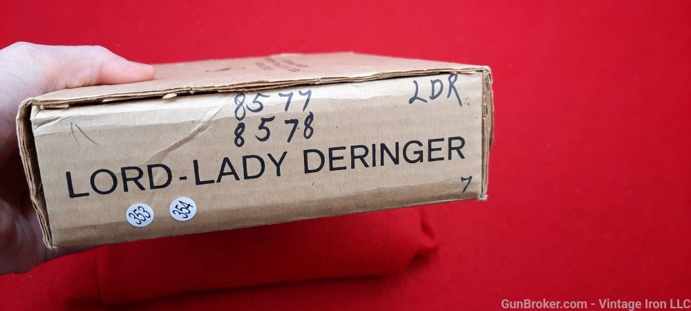 Colt Lord and Lady Deringer set *consecutive serial number* .22 short NIB! -img-5