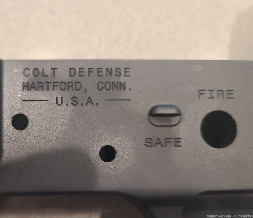 Colt M4A1 SOCOM stripped lower receiver-img-1