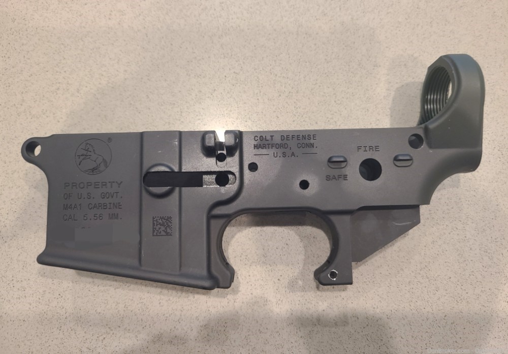 Colt M4A1 SOCOM stripped lower receiver-img-8