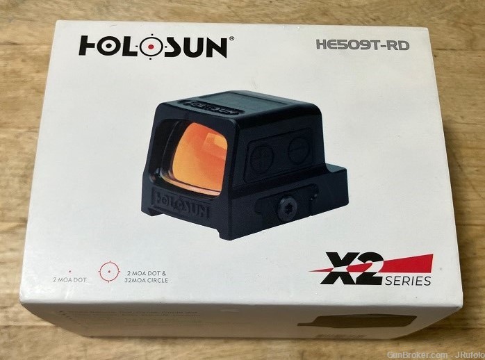 Holosun HE509T-RD X2 Reflex Optical Red Dot Sight NIB-img-0