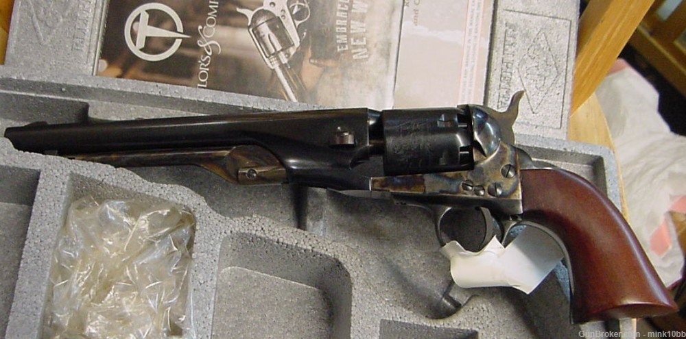 F. LLipietta 36 Cal. Black Powder Revolver-img-0