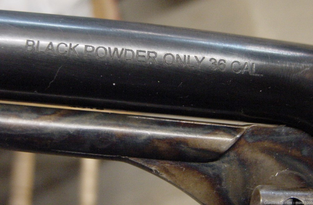F. LLipietta 36 Cal. Black Powder Revolver-img-4