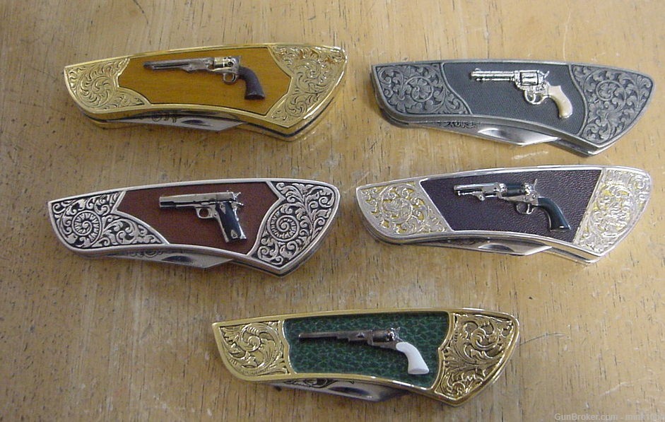 Colt Collector Knives Pistols-img-1