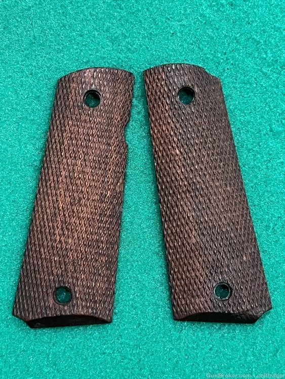 1911 Pistol Wood Grips-img-0