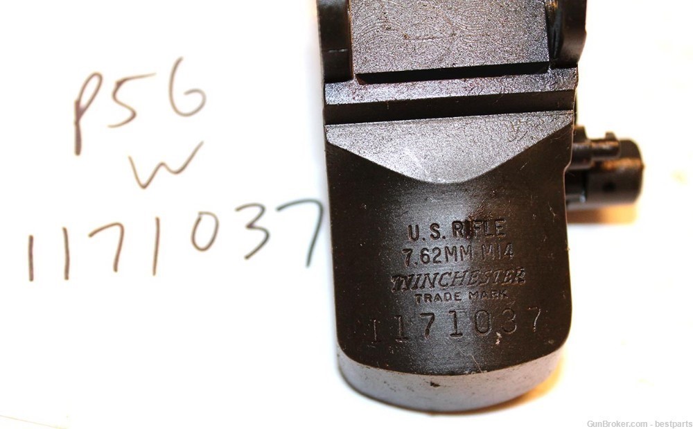 M14 Demilled Receiver Paper Weight "W"- #P56-img-2