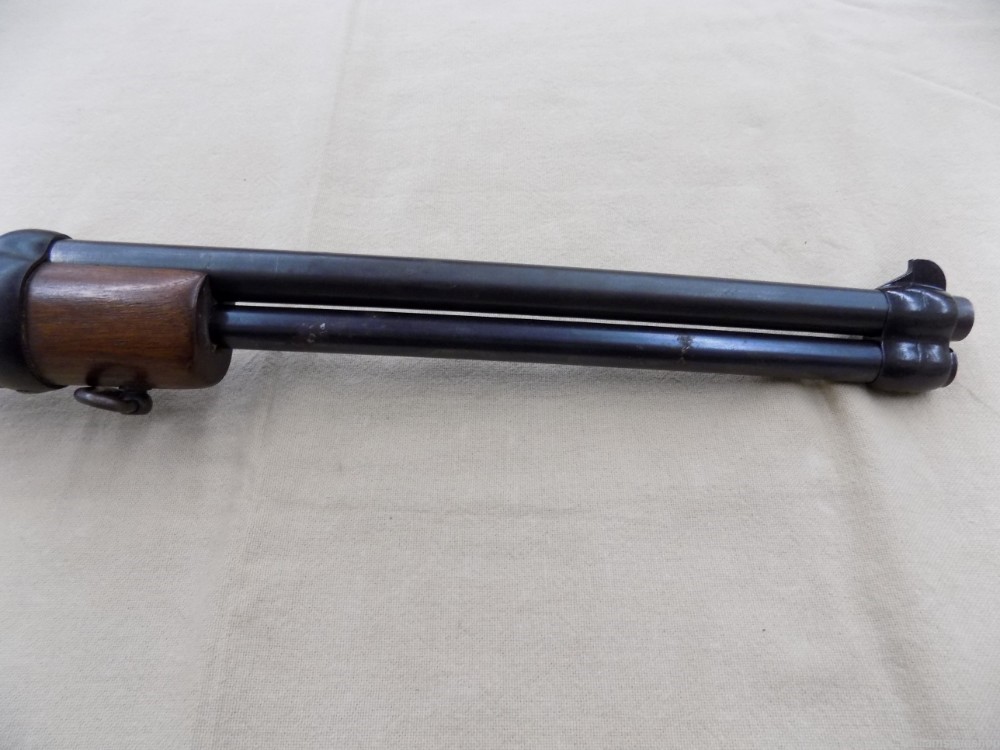 Ithaca M49 Lever Action Single Shot .22 Magnum Rifle Peep Sight-img-4