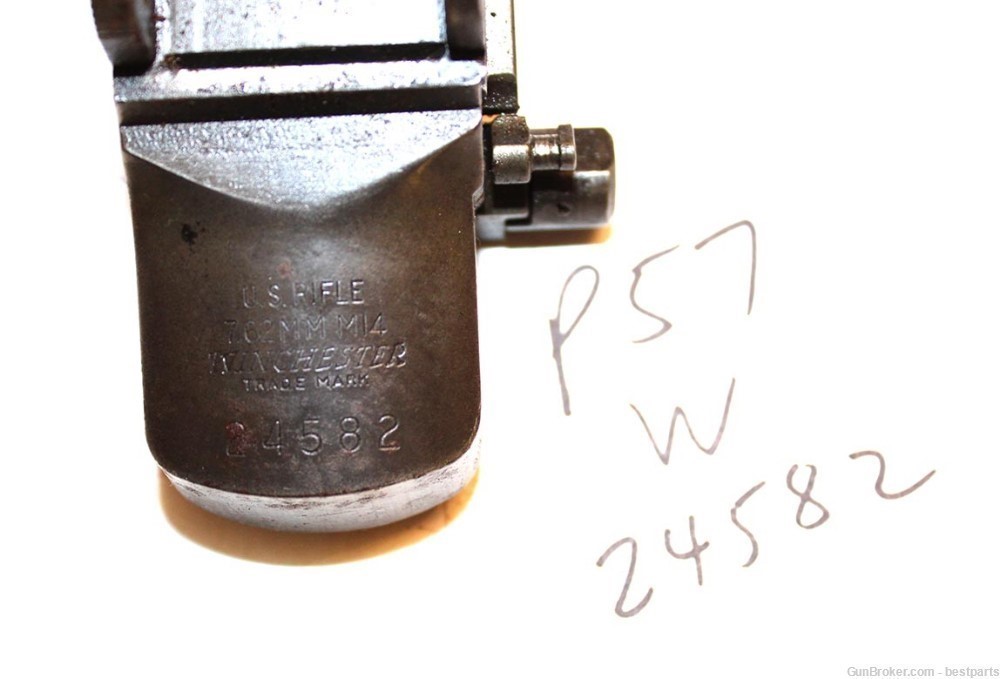 M14 Demilled Receiver Paper Weight "W"- #P57-img-3