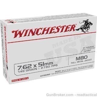 WIN 7.62X51MM M80 149GR FMJ WIN LC 20 rds.-img-0