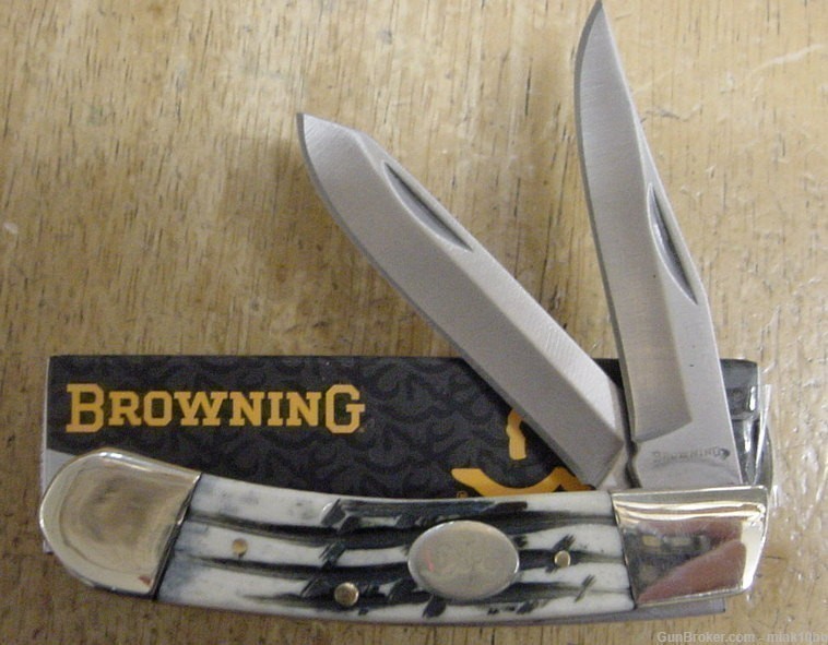 Browning  Folder Knife Bone Bluff BR0477B-img-0