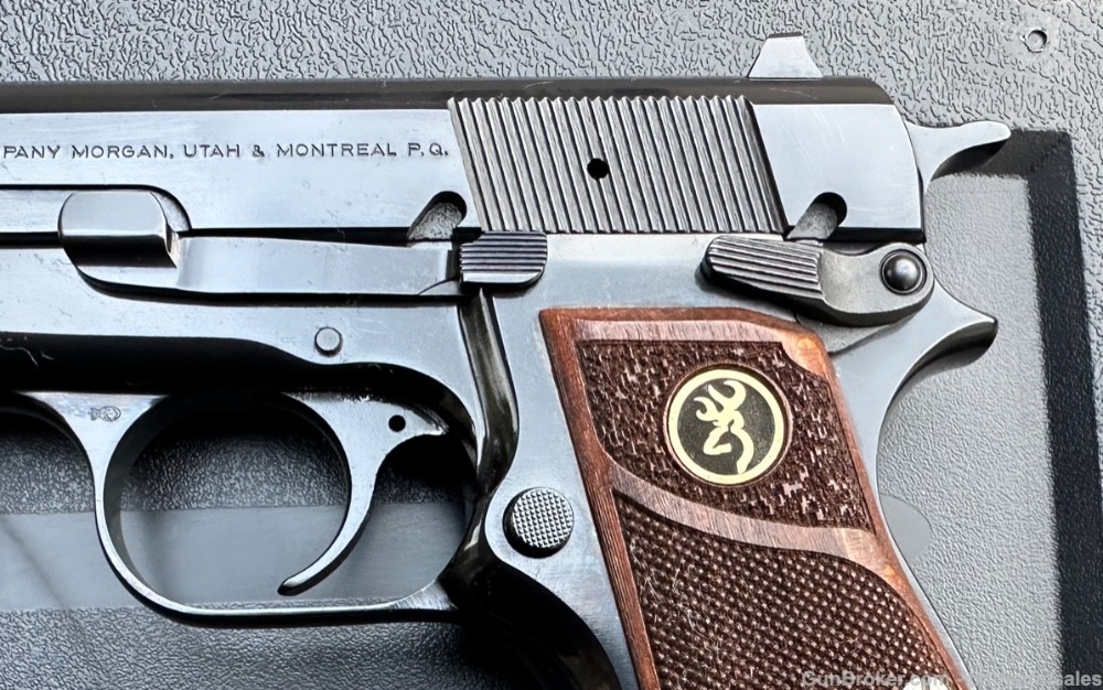 Browning Hi Power .40 S&W, Glossy Blue, Made 2002-img-3
