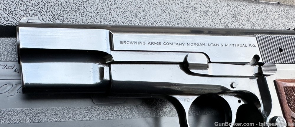 Browning Hi Power .40 S&W, Glossy Blue, Made 2002-img-8