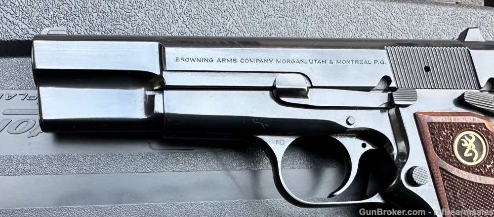 Browning Hi Power .40 S&W, Glossy Blue, Made 2002-img-7