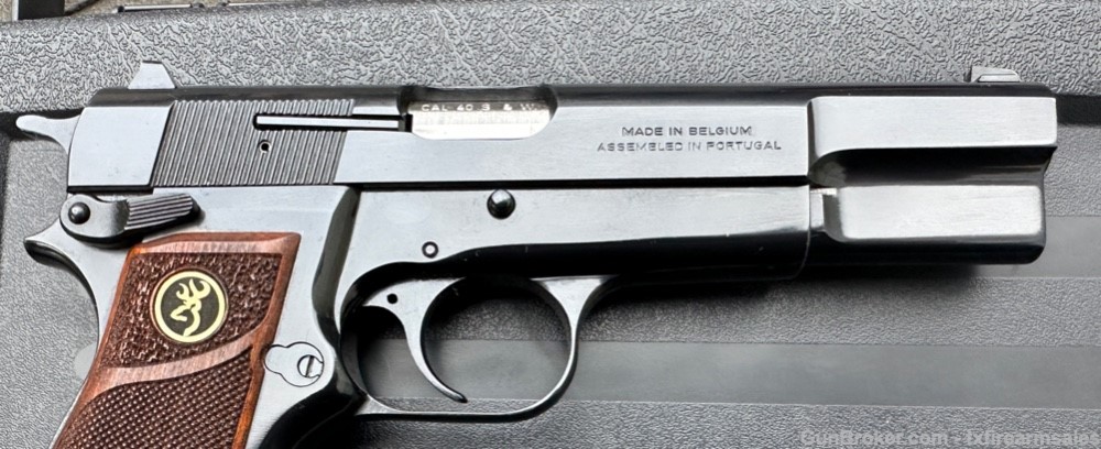 Browning Hi Power .40 S&W, Glossy Blue, Made 2002-img-15