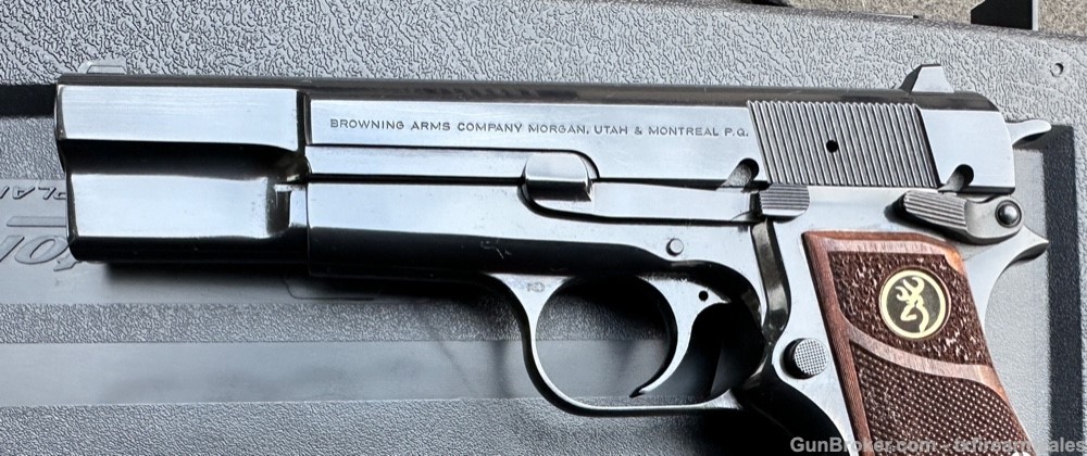 Browning Hi Power .40 S&W, Glossy Blue, Made 2002-img-6