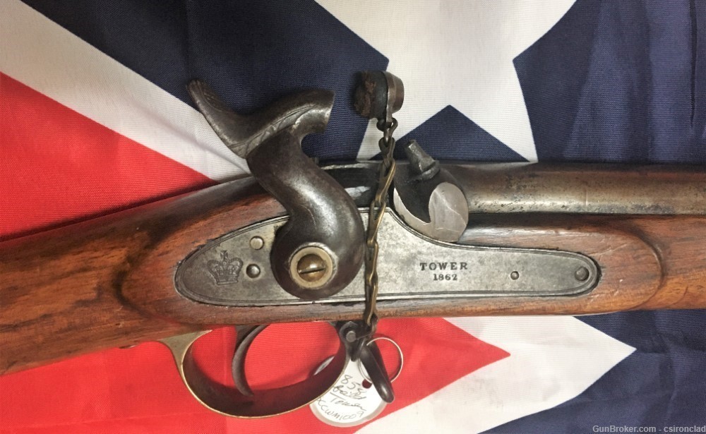  Enfield Pattern 1858 2-Band Sergeant's Rifle, .577 percussion -img-7