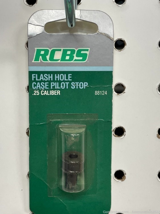 RCBS Flash Hole Case Pilot Stop - 25 cal – 88124-img-0