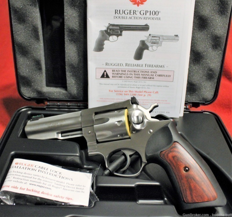 RUGER GP100 357MAG 7SH 4.2" S/S AS-img-0