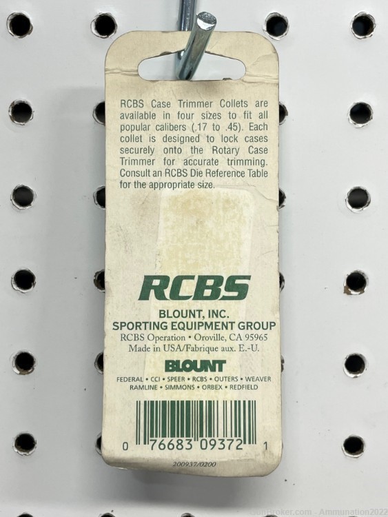 RCBS Rotary Case Trimmer Collet #2 – 09372-img-1