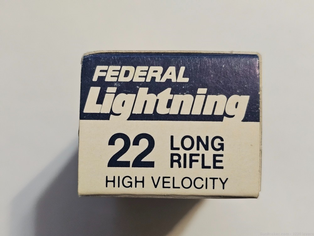 Vintage Federal Lightning 22 Long Rifle -img-3