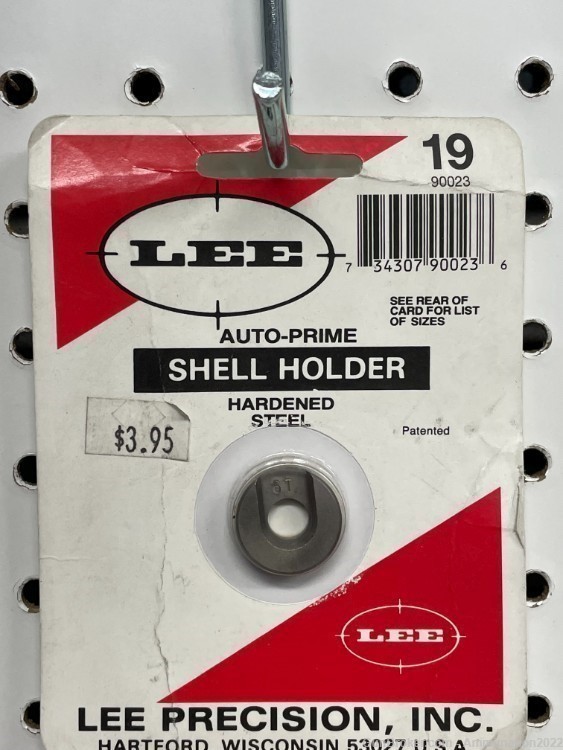 Lee Auto Prime Hand Priming Tool Shellholder #19 – 90023-img-0