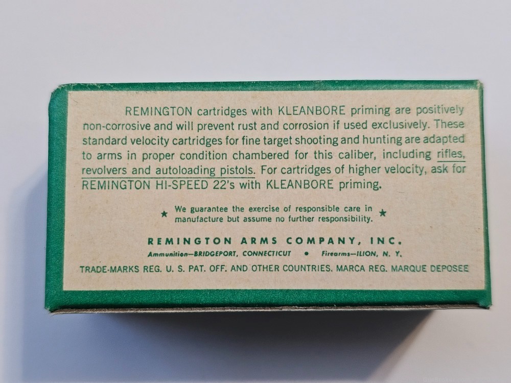 Vintage Remington 22 Long Rifle Standard Velocity -img-2