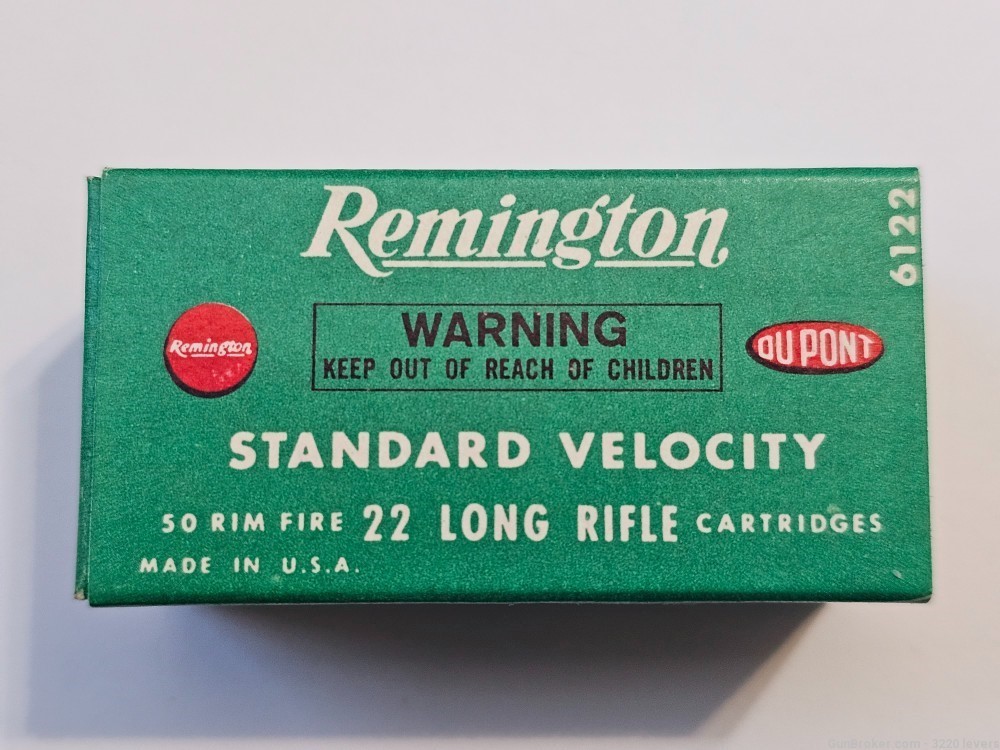 Vintage Remington 22 Long Rifle Standard Velocity -img-0