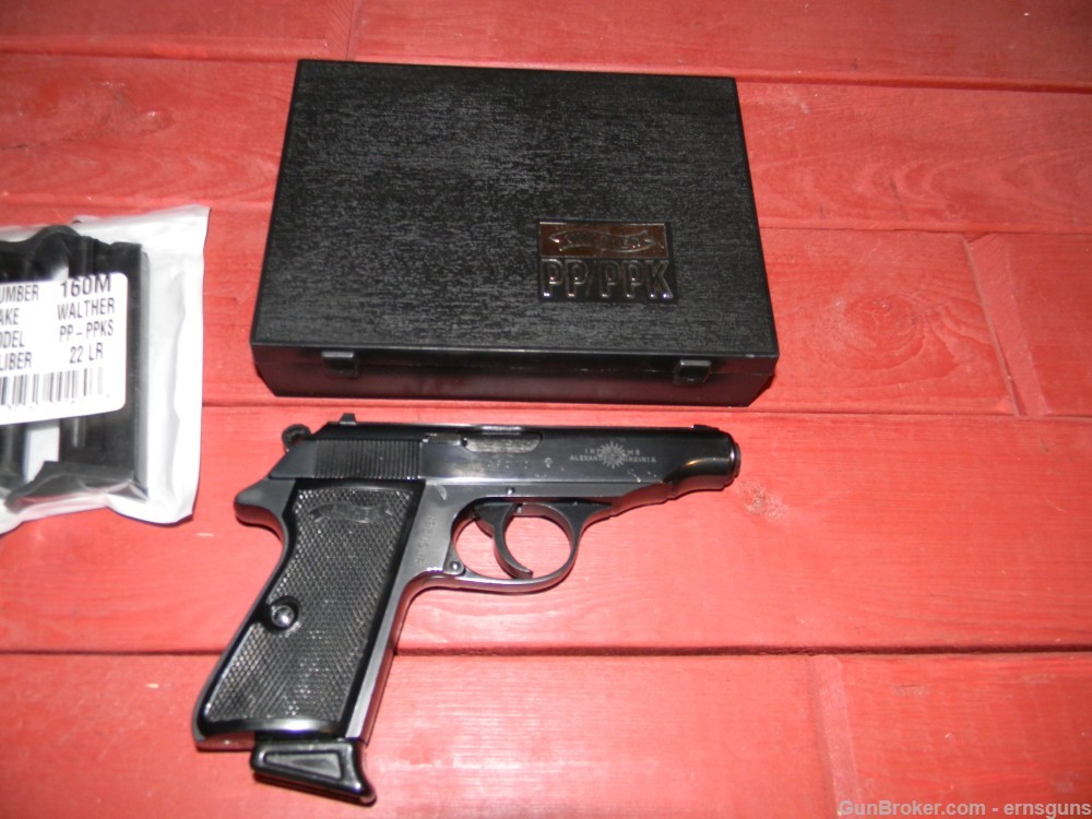 Walther PP .22LR in Factory Box! NICE! Extra Mags!-img-8