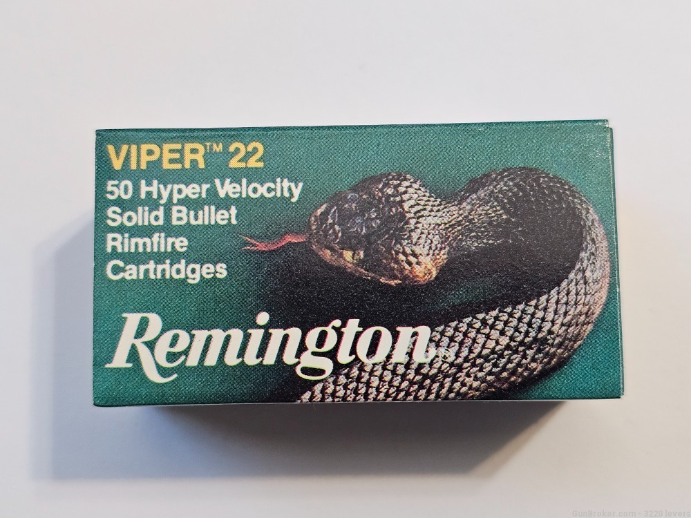Remington Viper 22 Long Rifle Hyper Velocity -img-0