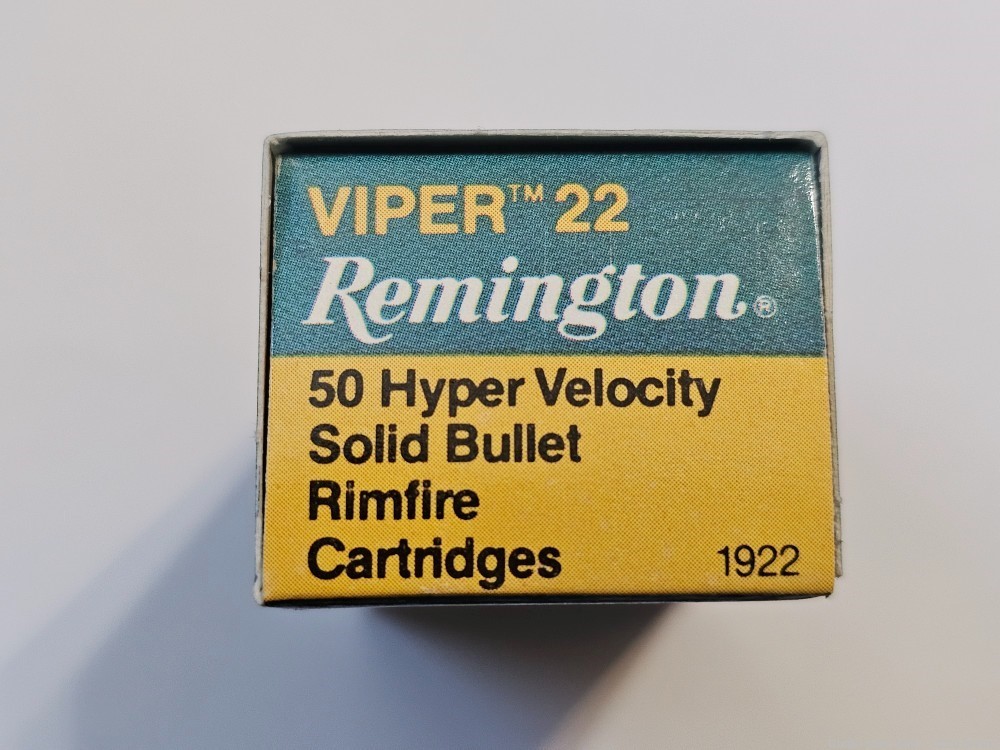 Remington Viper 22 Long Rifle Hyper Velocity -img-4