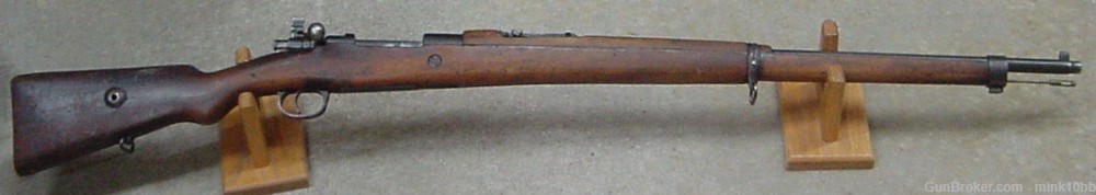 Turkey 8mm Rifle 1942 Date Parts Gun-img-0