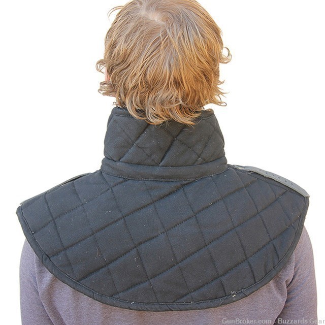 Cotton Armor Padded Gambeson Collar With Leather armor supports-img-1