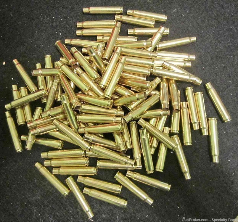 100 Brand New Norma 7.7 Jap Brass - Flat Rate Shipping-img-0